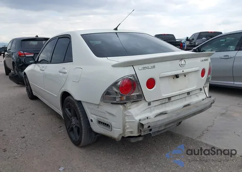 2001 Lexus Is 300 from USA, damaged, VIN JTHBD182110012313